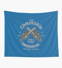 The Chainsaw Massacre - Who Will Survive? Wall Tapestry
