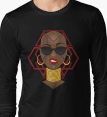 Camiseta de manga larga Dora Milaje: muévete o te mudarás (versión 1)