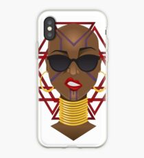 Dora Milaje: Move,or You Will Be Moved (version 1) iPhone Case