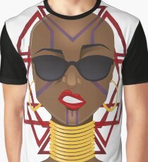 Dora Milaje: Move,or You Will Be Moved (version 1) Graphic T-Shirt