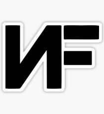 NF Rapper Sticker