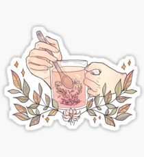 Pegatina La hora del té