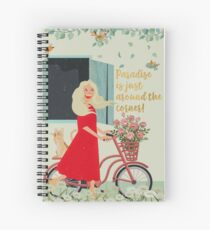 Just Around the Corner Spiral Notebook