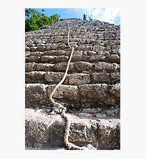 steps of the maya Photographic Print