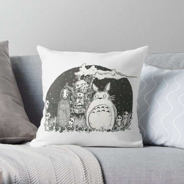 studio ghibli pillow case