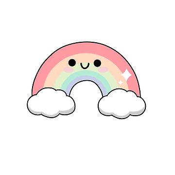 Kawaii Cute Rainbow Sticker