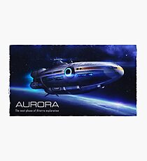 Aurora Flying Photographic Print