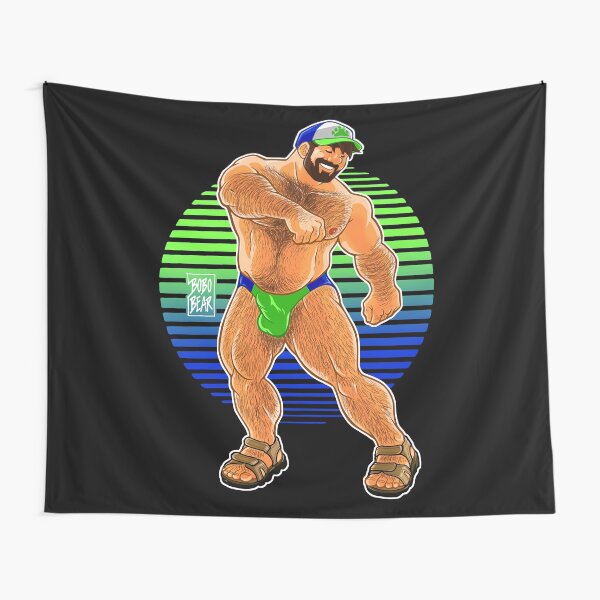 ADAM LIKES TO DANCE - LIME SUN Tapestry