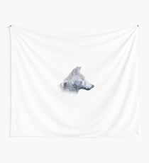 Molten Wolf Wall Tapestry