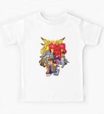 8bit 10th doctor pursued by all enemies Kids Tee