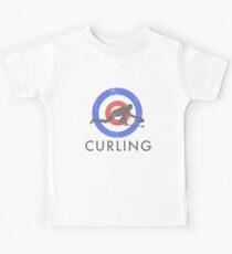 Bullseye Curling Kinder T-Shirt