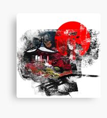 Kyoto Abstract Canvas Print