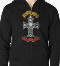 Guns N Muscles Zipped Hoodie