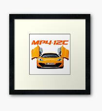 MP4 12C Framed Print