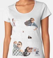 A Meme a Day Keeps the crippling depression away Women's Premium T-Shirt