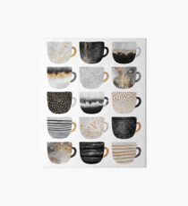 Pretty Coffee Cups 4 Art Board
