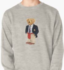 Preppy Smart Blazer Polo Bear Pullover