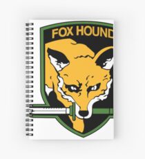 Foxhound Logo Spiral Notebook
