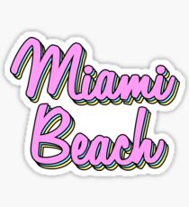 miami beach Sticker