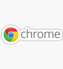 Pegatina Google Chrome