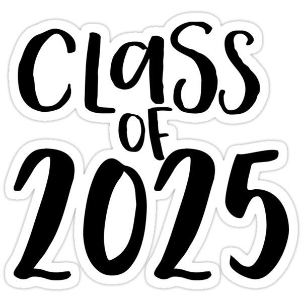 "Class of 2025" Stickers by randomolive Redbubble