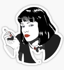 Mia Wallace - Pulp Fiction Sticker