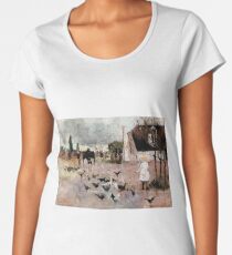 Tea-time by Charles Conder Women's Premium T-Shirt