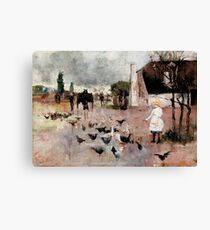 Tea-time by Charles Conder Canvas Print