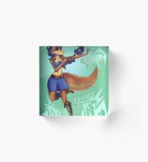 Carmelita fan art | Background Acrylic Block