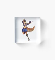 Carmelita fanart | no background Acrylic Block