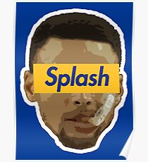 splash curry Poster
