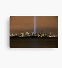 9/11 Memorial New York Canvas Print