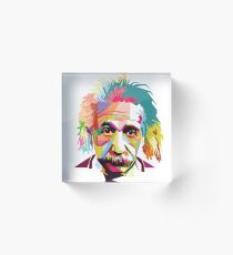 Bloque acrílico Einstein