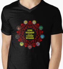 Nonagon Infinity Early Art Men's V-Neck T-Shirt