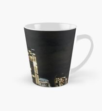 Street, City, Buildings, Photo, Day, Trees, New York, Manhattan Tall Mug
