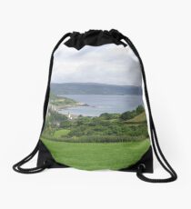 Irish Landscape Drawstring Bag