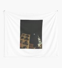 Street, City, Buildings, Photo, Day, Trees, New York, Manhattan Wall Tapestry