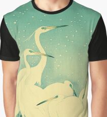 Vintage Herons Graphic T-Shirt