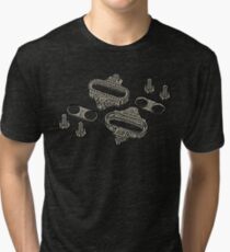 Mtb Cleats Tri-blend T-Shirt