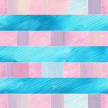 Artwork thumbnail, Colorful Line Pattern "Christian" by patternsforp