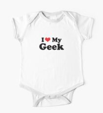 I Heart My Geek One Piece - Short Sleeve
