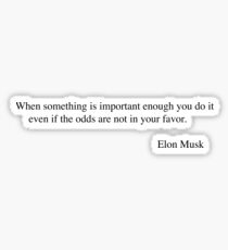 Elon Musk Sticker