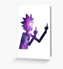 Rick Sanchez Greeting Card