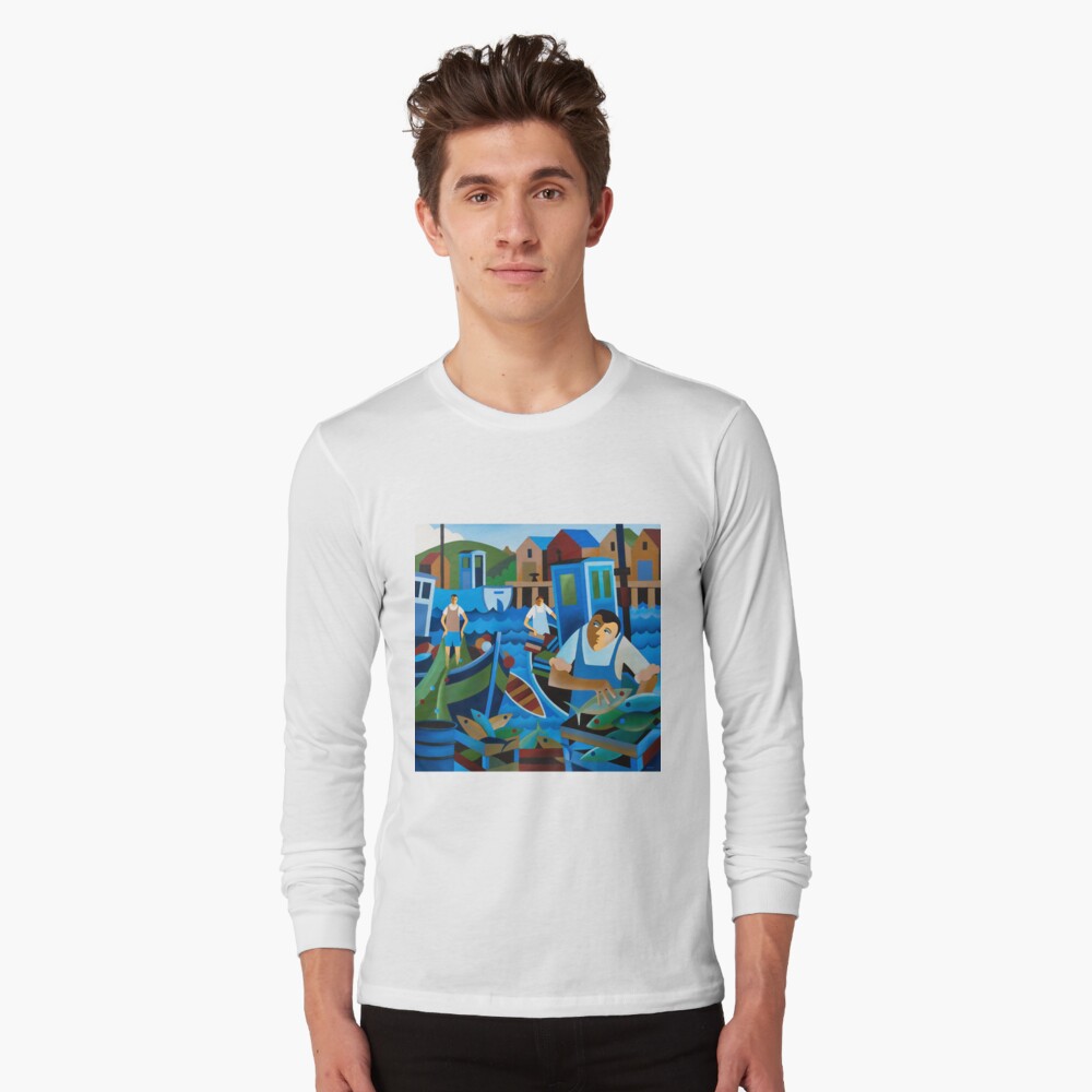 UNLOADING THE CATCH Long Sleeve T-Shirt