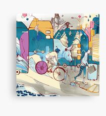 Parade Canvas Print