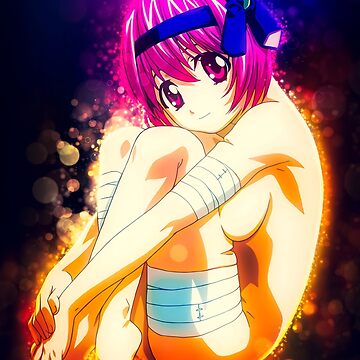 Lucy Kaede Elfen Lied Anime Girl Fanart Poster for Sale by Spacefoxart