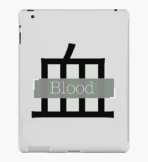 Kanji-Blood iPad Case/Skin