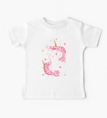 Uni-Prawn In Space - Black Baby Tee