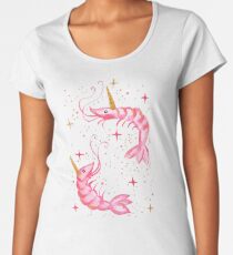 Uni-Prawn In Space - Black Women's Premium T-Shirt