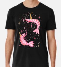 Uni-Prawn In Space - Black Men's Premium T-Shirt